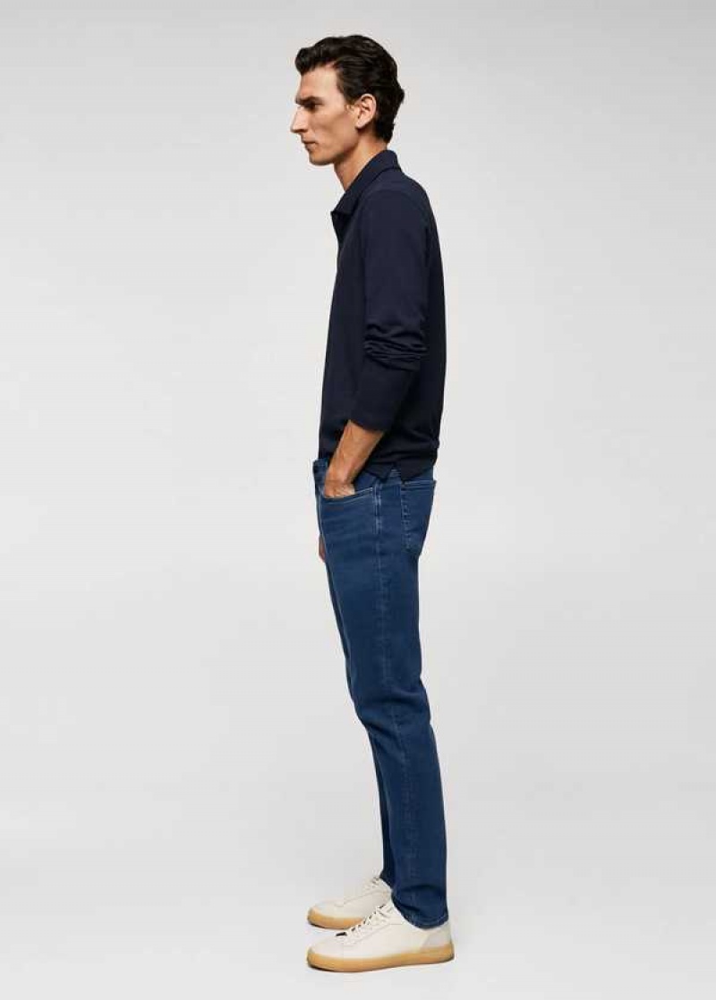 Mango Slim Fit Ultra Soft Touch Patrick Jeans | MNG-21899