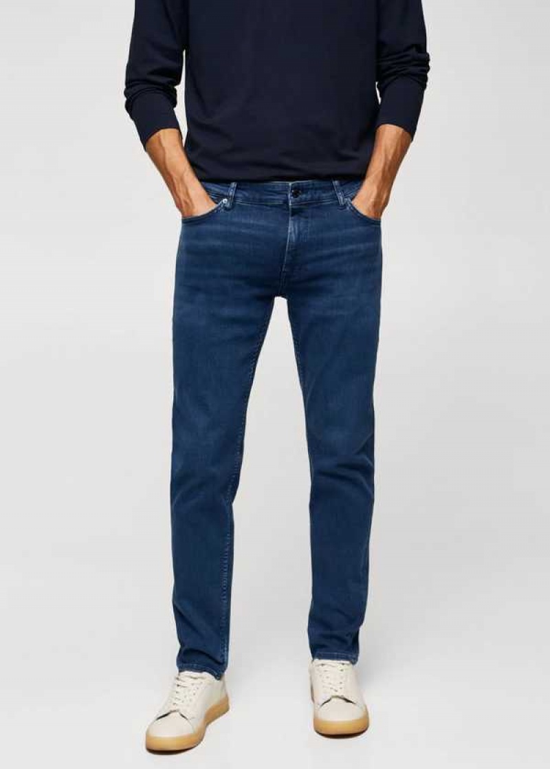 Mango Slim Fit Ultra Soft Touch Patrick Jeans | MNG-21899