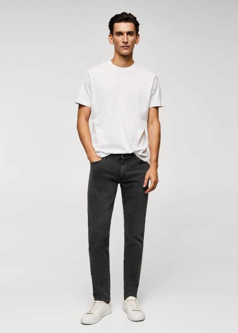 Mango Slim Fit Ultra Soft Touch Patrick Jeans | MNG-21898