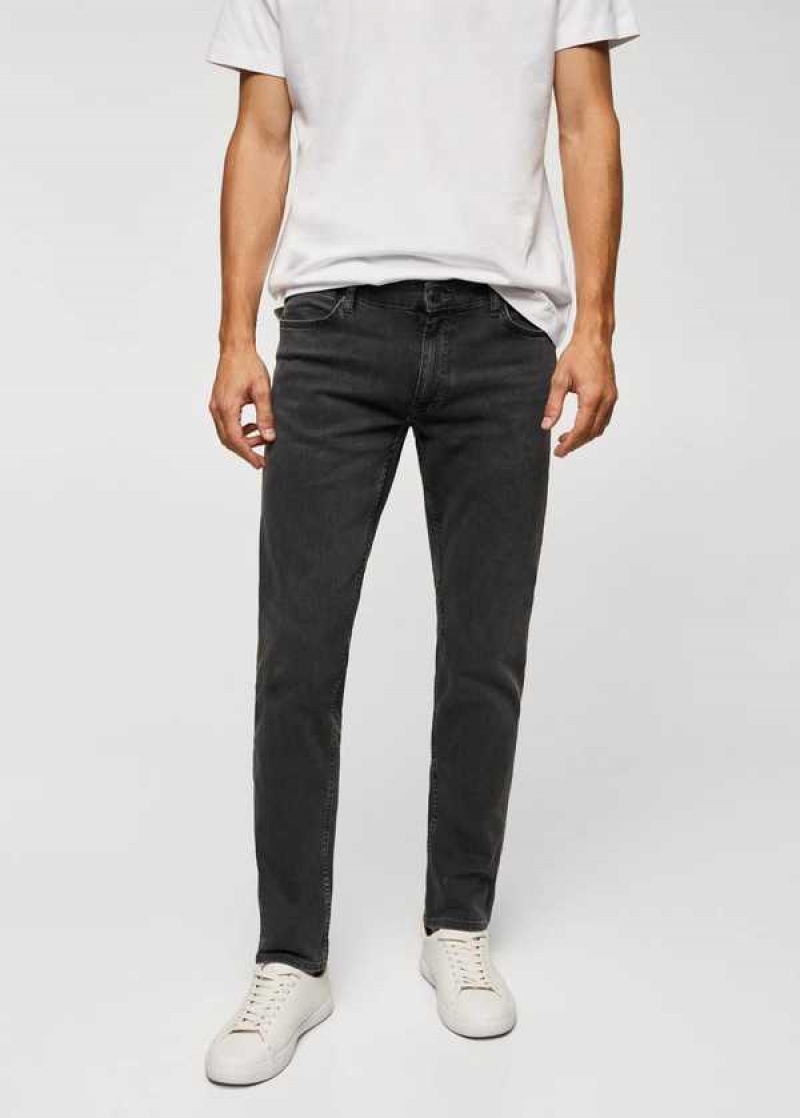 Mango Slim Fit Ultra Soft Touch Patrick Jeans | MNG-21898