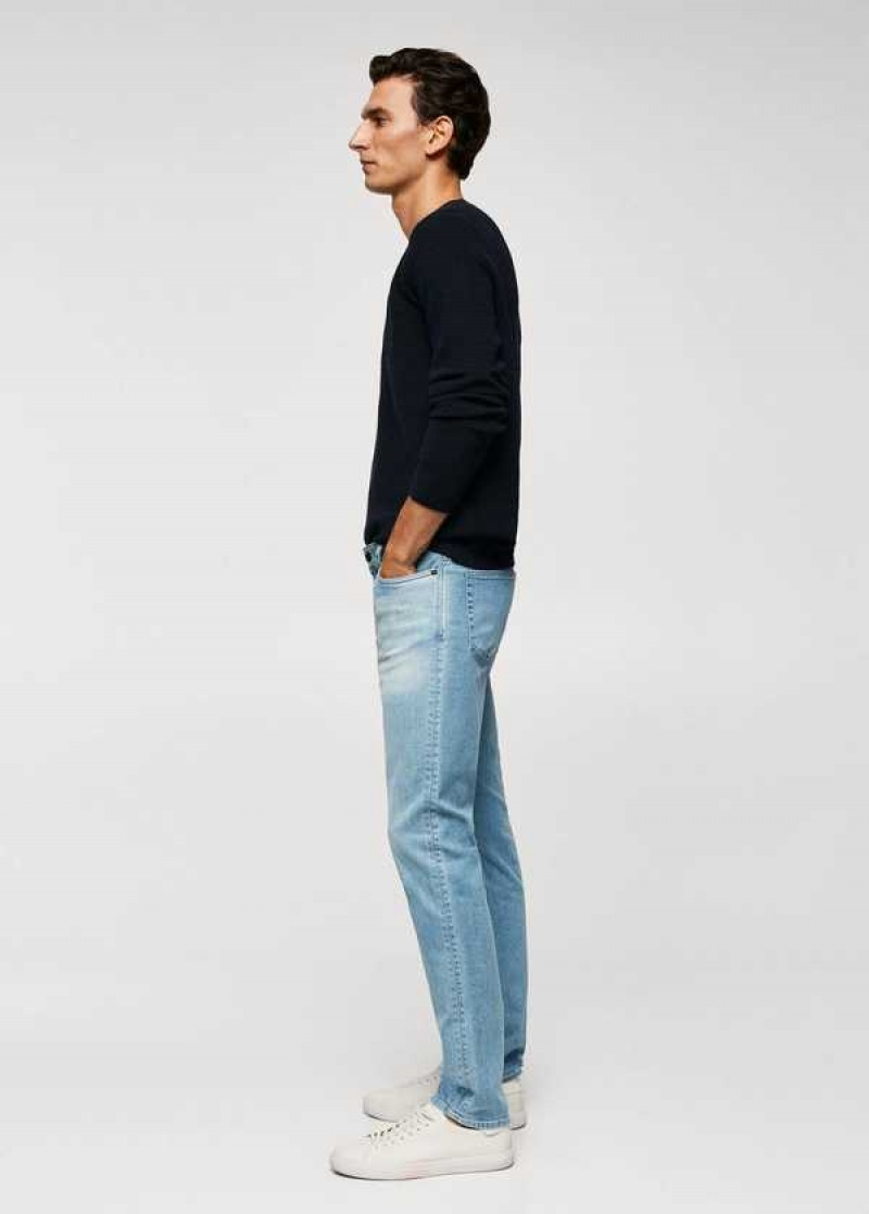 Mango Slim Fit Ultra Soft Touch Patrick Jeans | MNG-21875