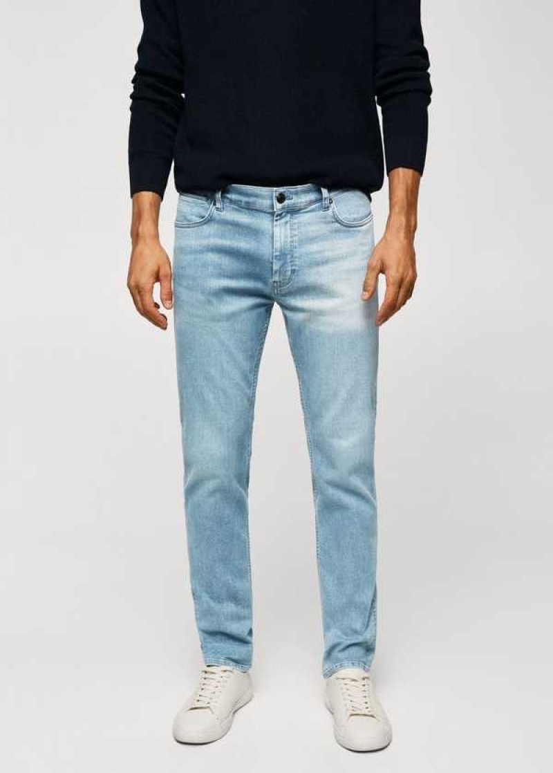 Mango Slim Fit Ultra Soft Touch Patrick Jeans | MNG-21875