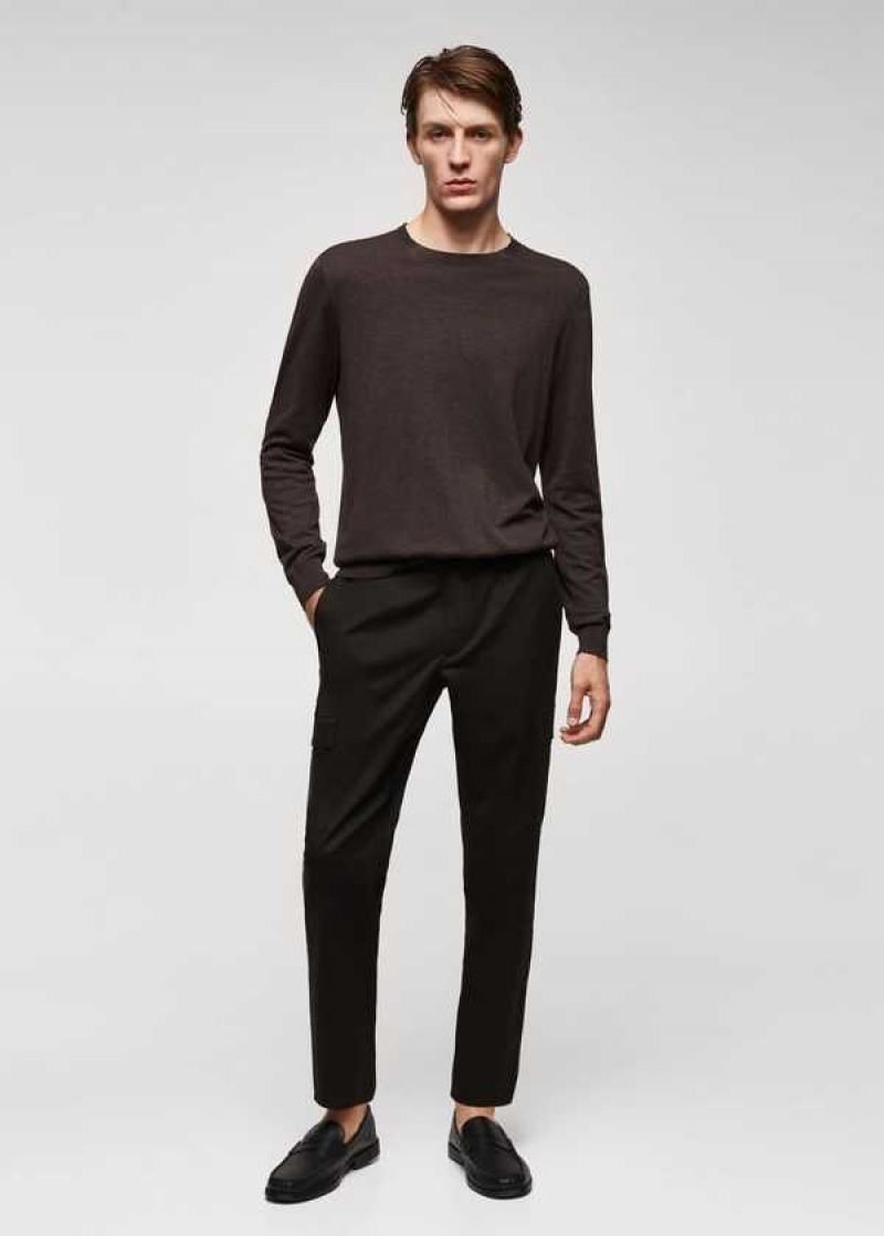 Mango Slim-fit Bavlněné Cargo Pants | MNG-22383