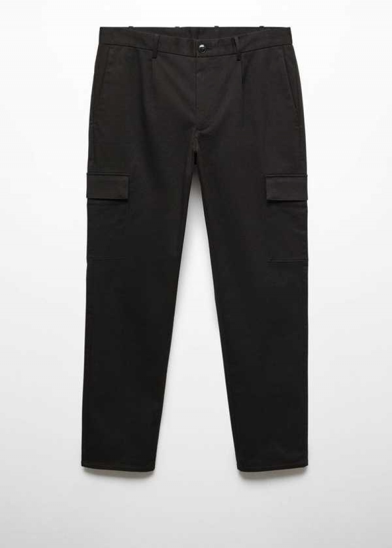 Mango Slim-fit Bavlněné Cargo Pants | MNG-22383