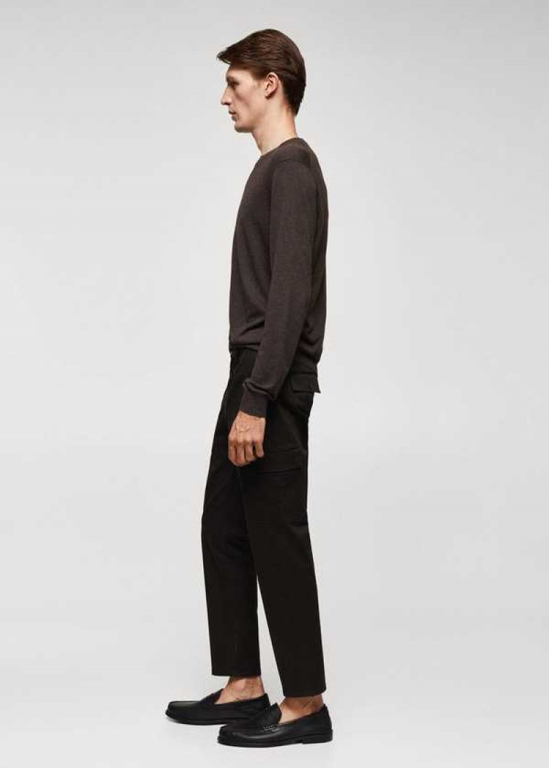 Mango Slim-fit Bavlněné Cargo Pants | MNG-22383