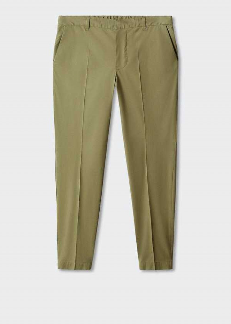 Mango Slim-fit Bavlněné Pants | MNG-22318