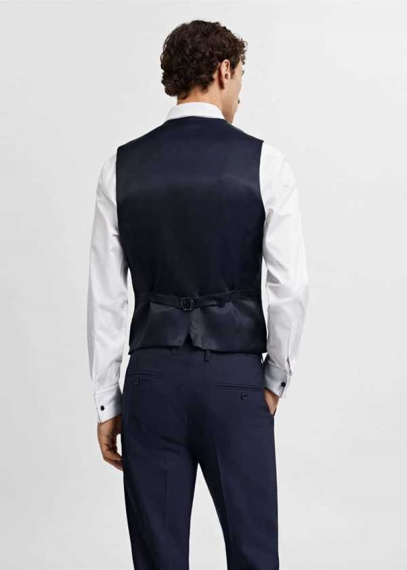 Mango Slim-fit Suit Vest | MNG-21463