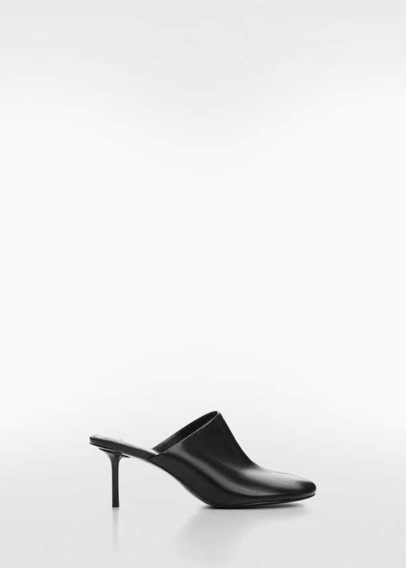 Mango Sling Back Læder Shoes | MNG-23522