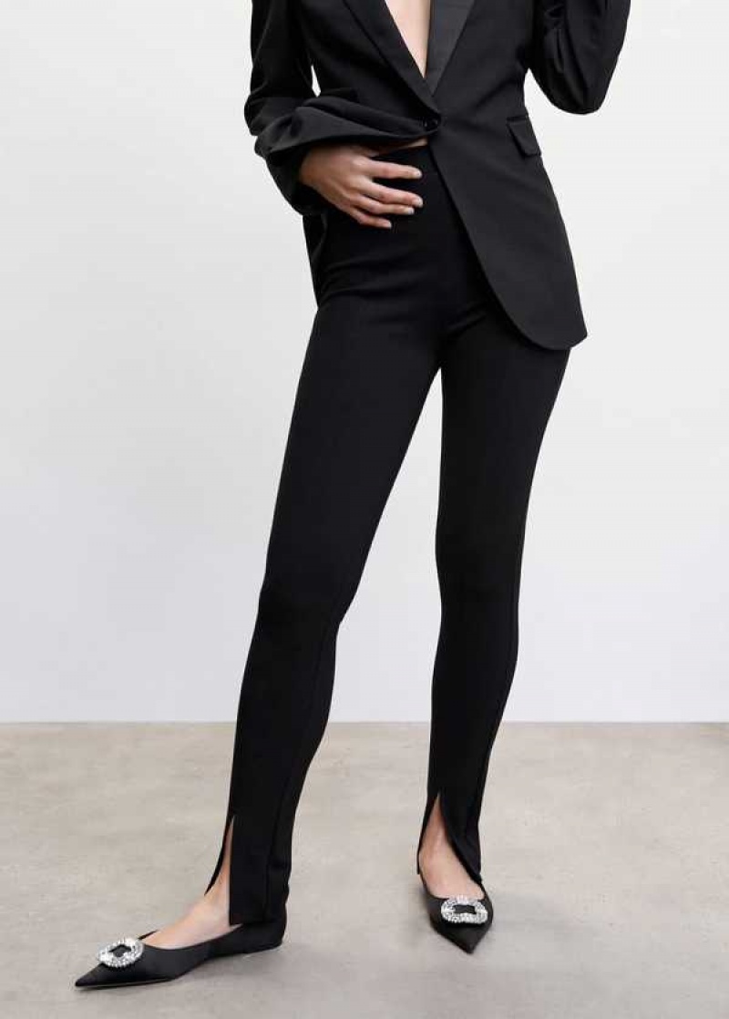 Mango Slit Hem Leggings | MNG-24492