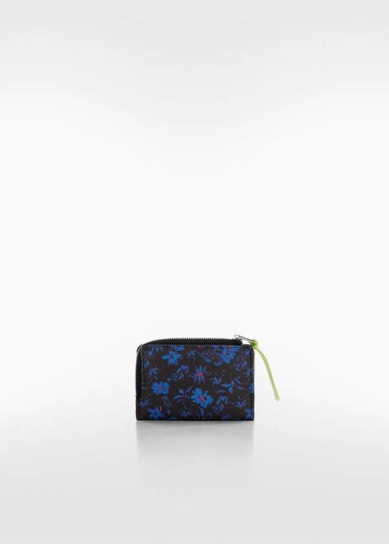 Mango Small Floral Sapphiano Wallet | MNG-23030