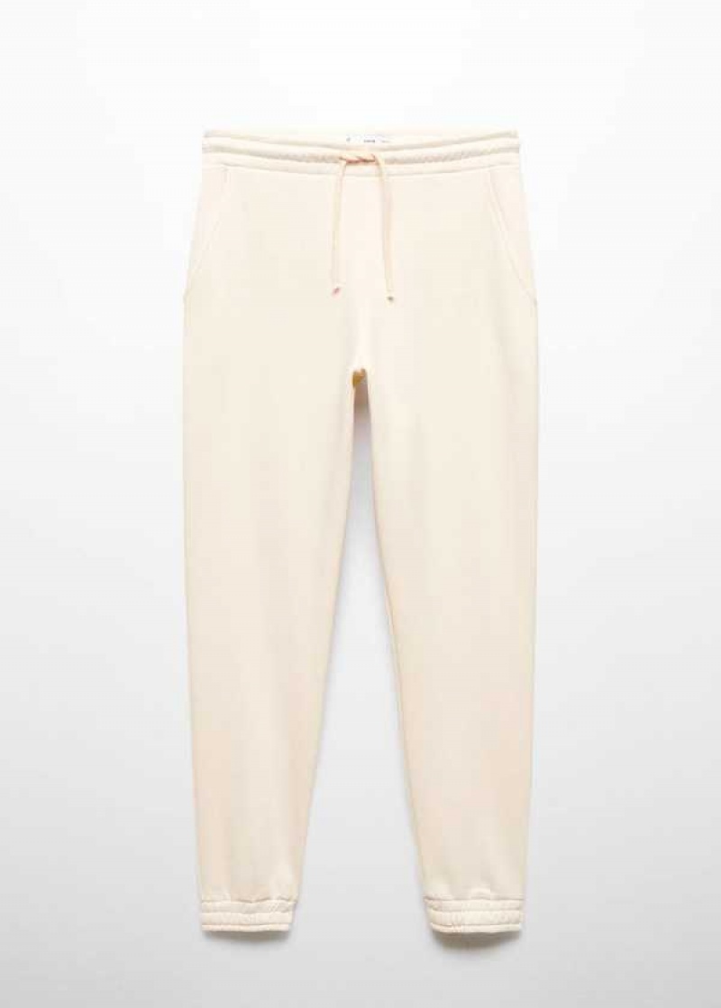 Mango Solidarity Bavlněné Jogger Pants | MNG-24385