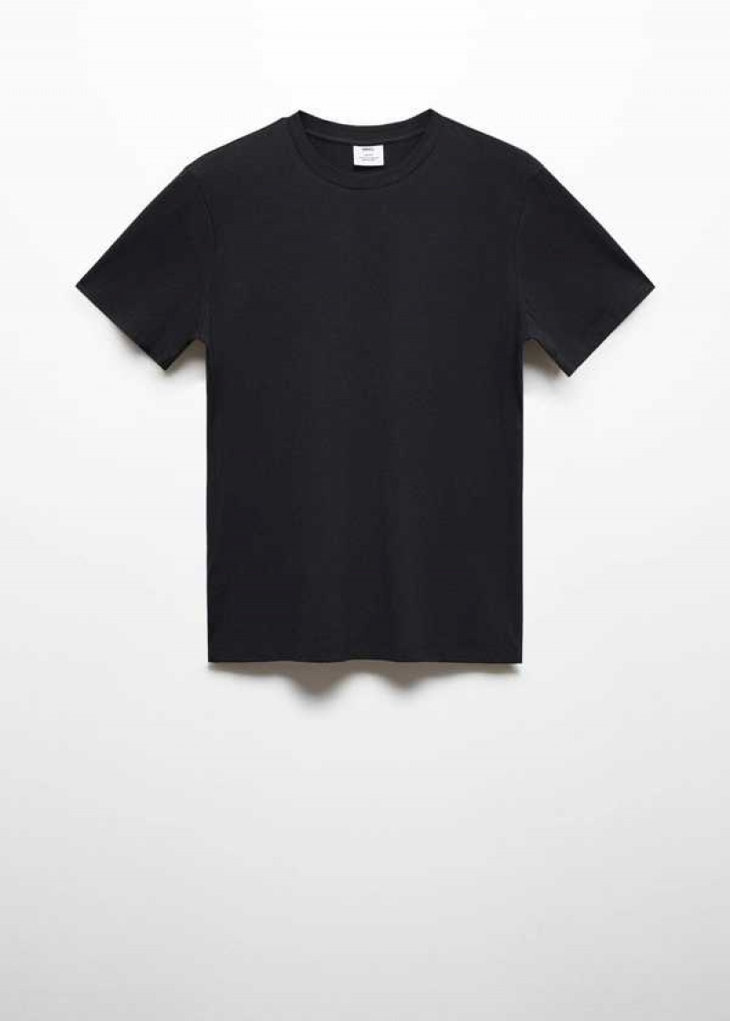 Mango Stretch Bavlněné T-shirt | MNG-21703