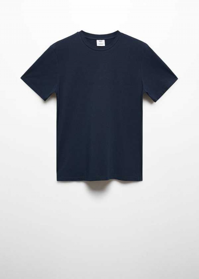 Mango Stretch Bavlněné T-shirt | MNG-21731