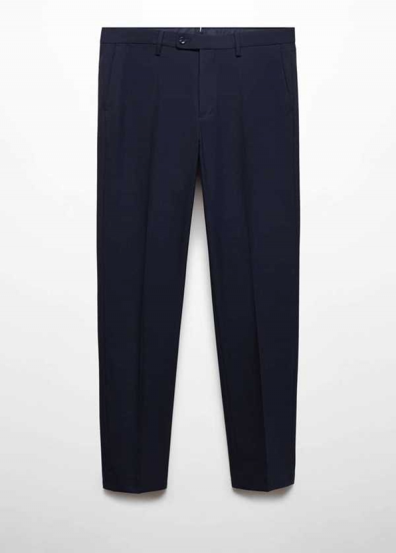 Mango Stretch Fabric Slim-fit Suit Pants | MNG-22542