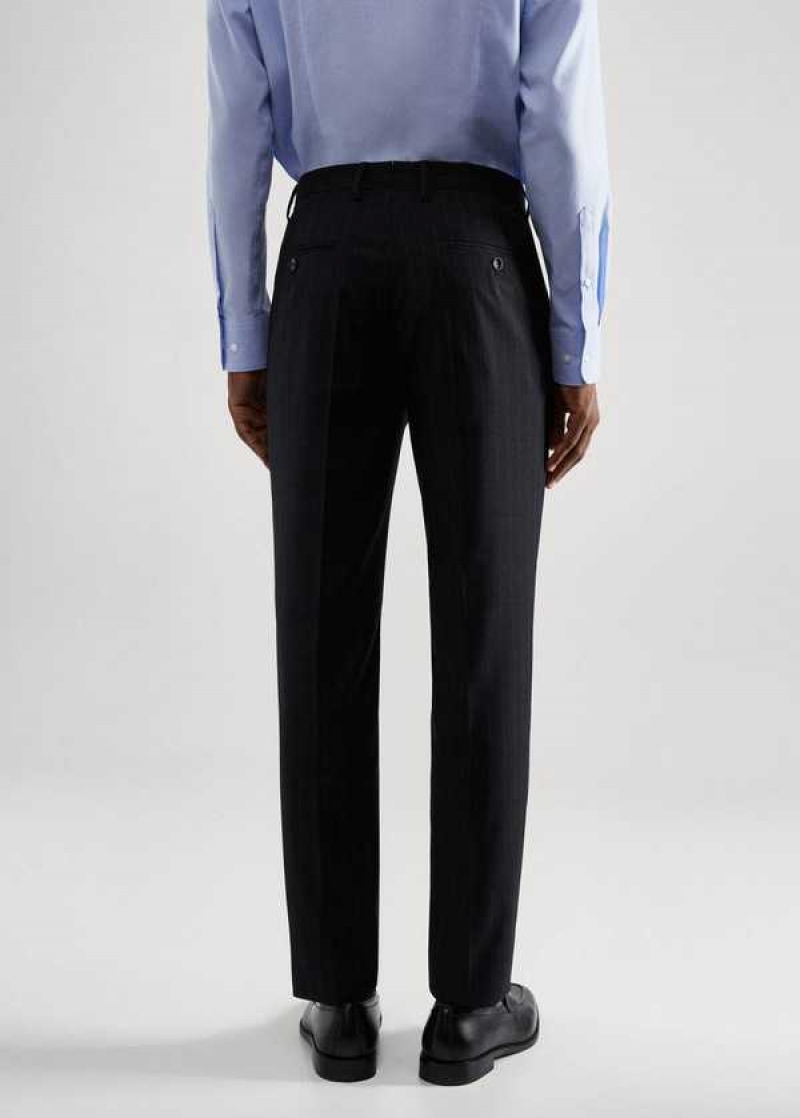 Mango Stretch Fabric Slim-fit Suit Pants | MNG-22465