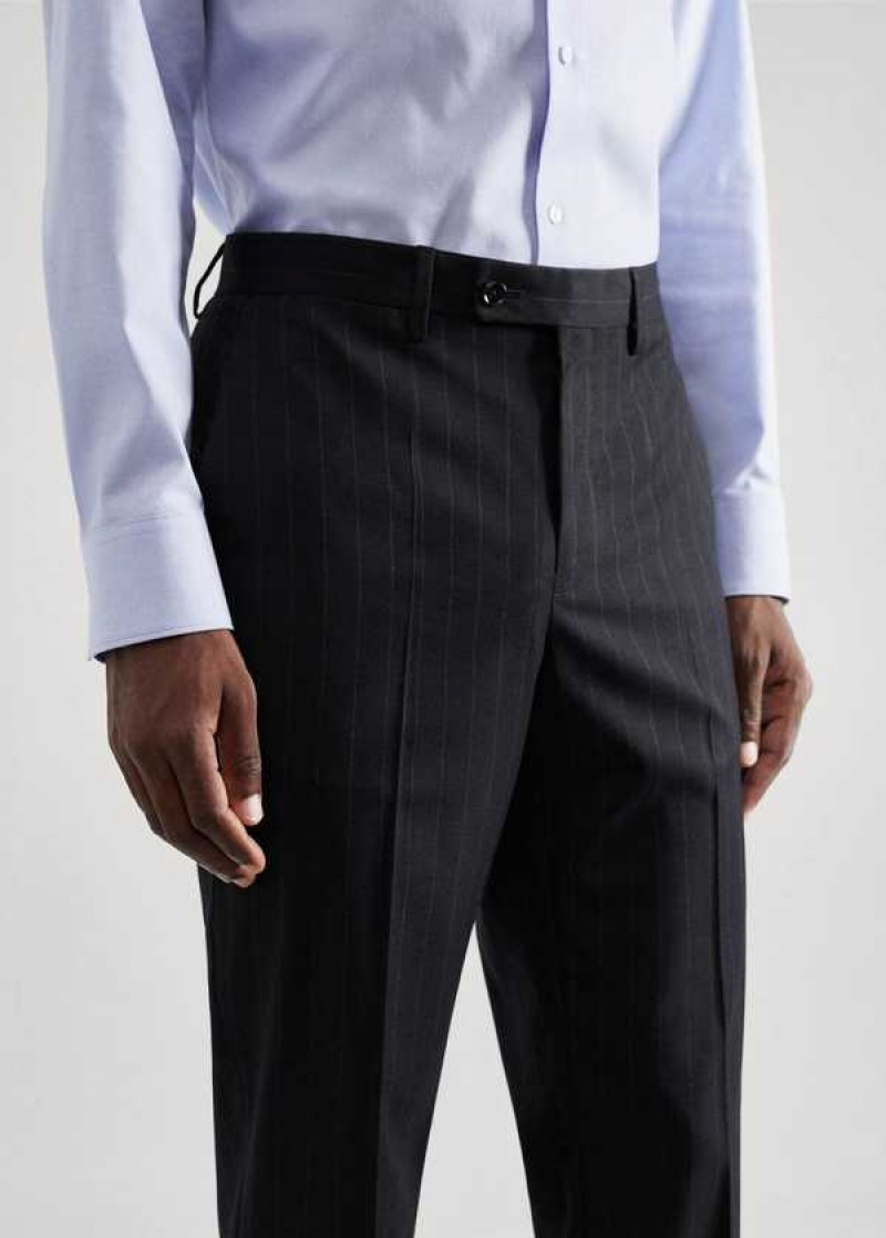 Mango Stretch Fabric Slim-fit Suit Pants | MNG-22465