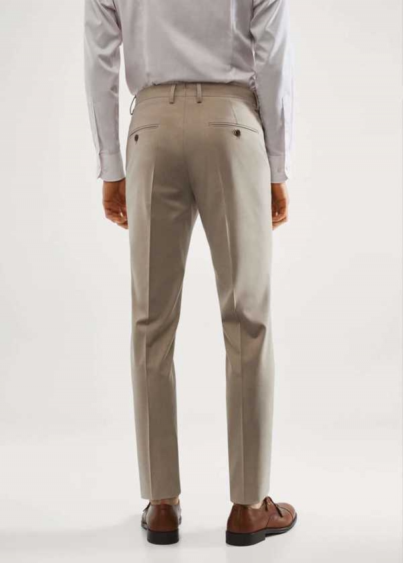 Mango Stretch Fabric Slim-fit Suit Pants | MNG-22440