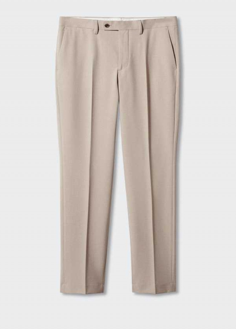 Mango Stretch Fabric Slim-fit Suit Pants | MNG-22440