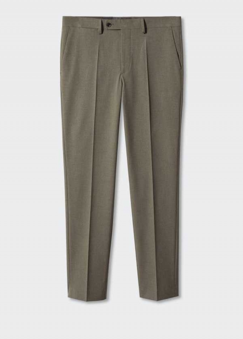 Mango Stretch Fabric Slim-fit Suit Pants | MNG-22432