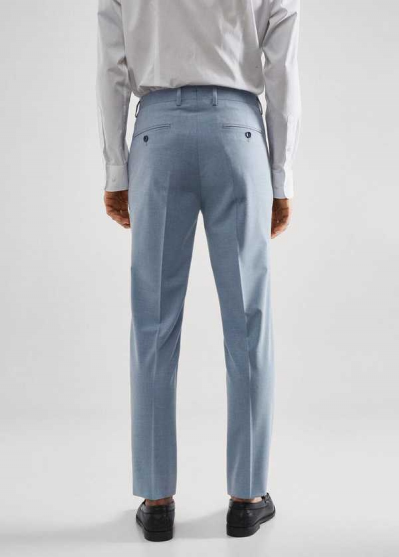 Mango Stretch Fabric Slim-fit Suit Pants | MNG-22341