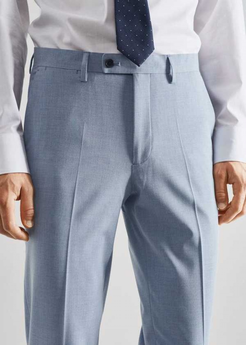 Mango Stretch Fabric Slim-fit Suit Pants | MNG-22341