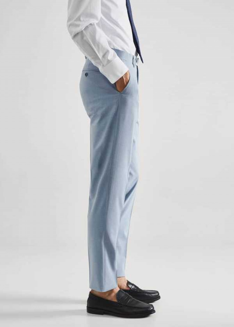 Mango Stretch Fabric Slim-fit Suit Pants | MNG-22341