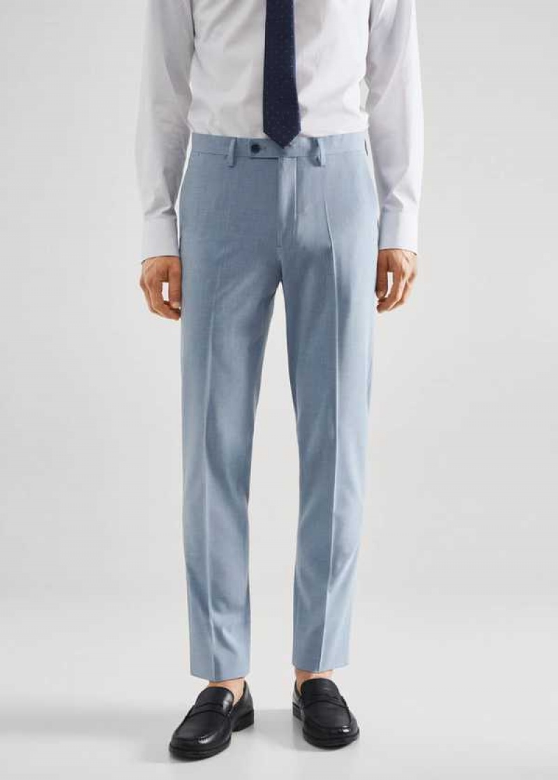 Mango Stretch Fabric Slim-fit Suit Pants | MNG-22341