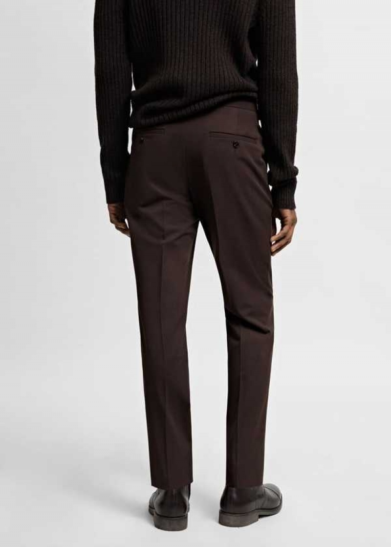 Mango Stretch Fabric Super Slim-fit Suit Pants | MNG-22549