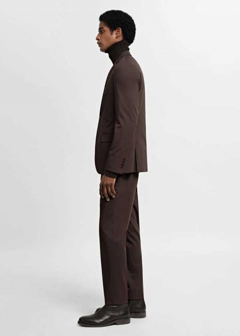 Mango Stretch Fabric Super Slim-fit Suit Pants | MNG-22549