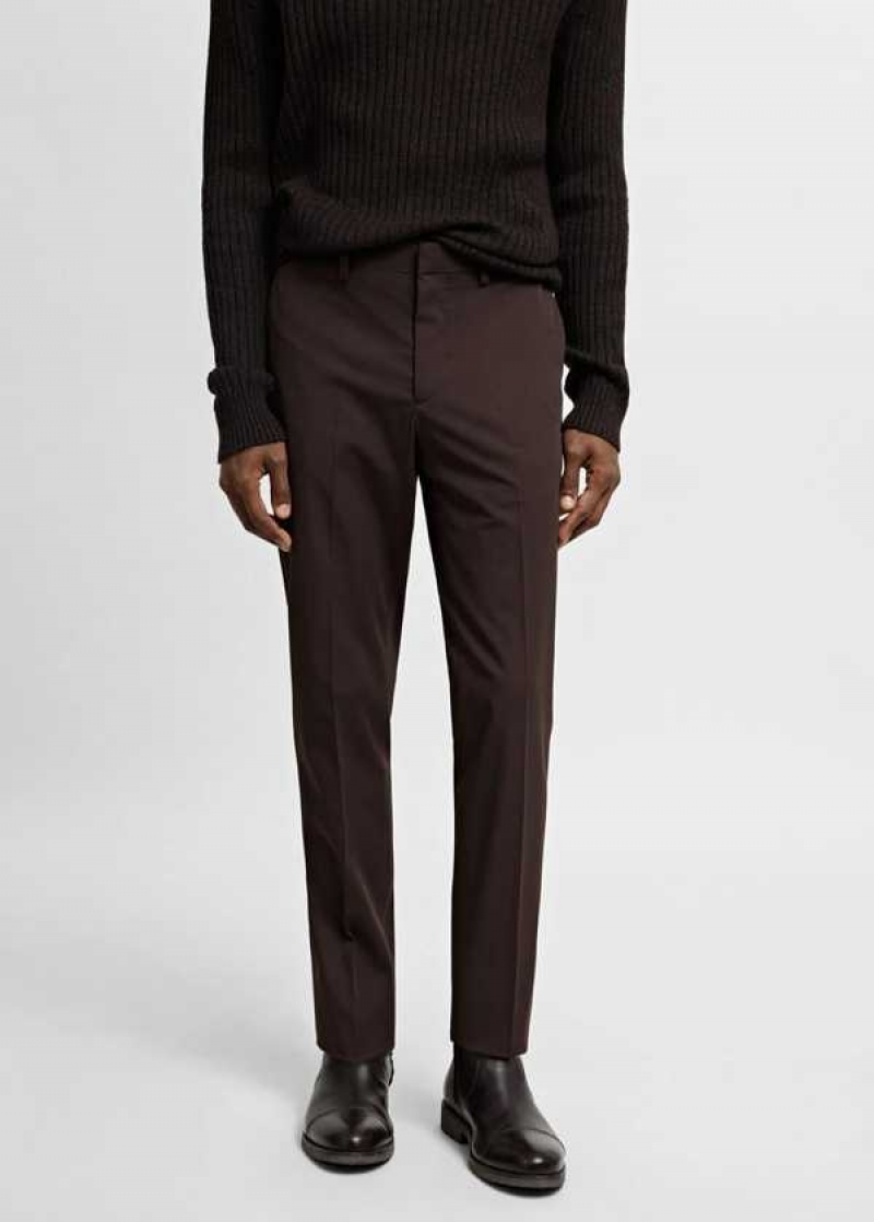 Mango Stretch Fabric Super Slim-fit Suit Pants | MNG-22549