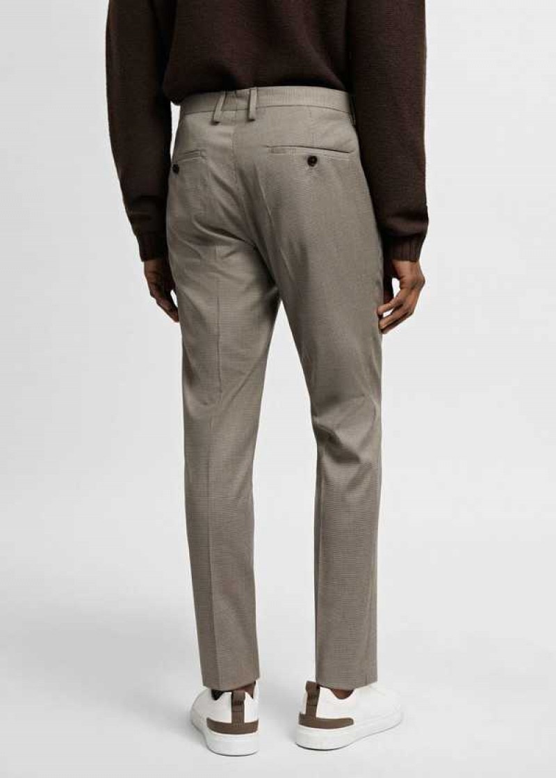 Mango Stretch Fabric Super Slim-fit Suit Pants | MNG-22548