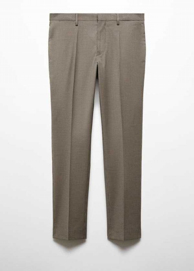 Mango Stretch Fabric Super Slim-fit Suit Pants | MNG-22548