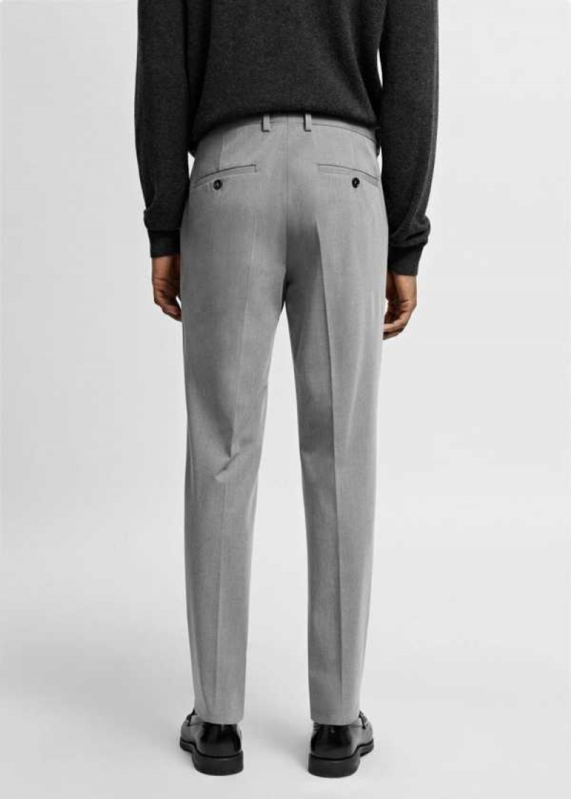 Mango Stretch Fabric Super Slim-fit Suit Pants | MNG-22545