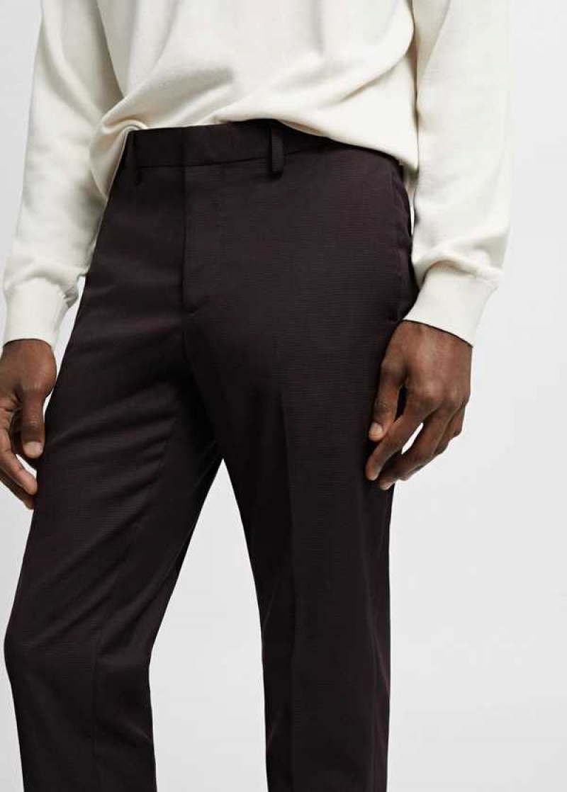 Mango Stretch Fabric Super Slim-fit Suit Pants | MNG-22534