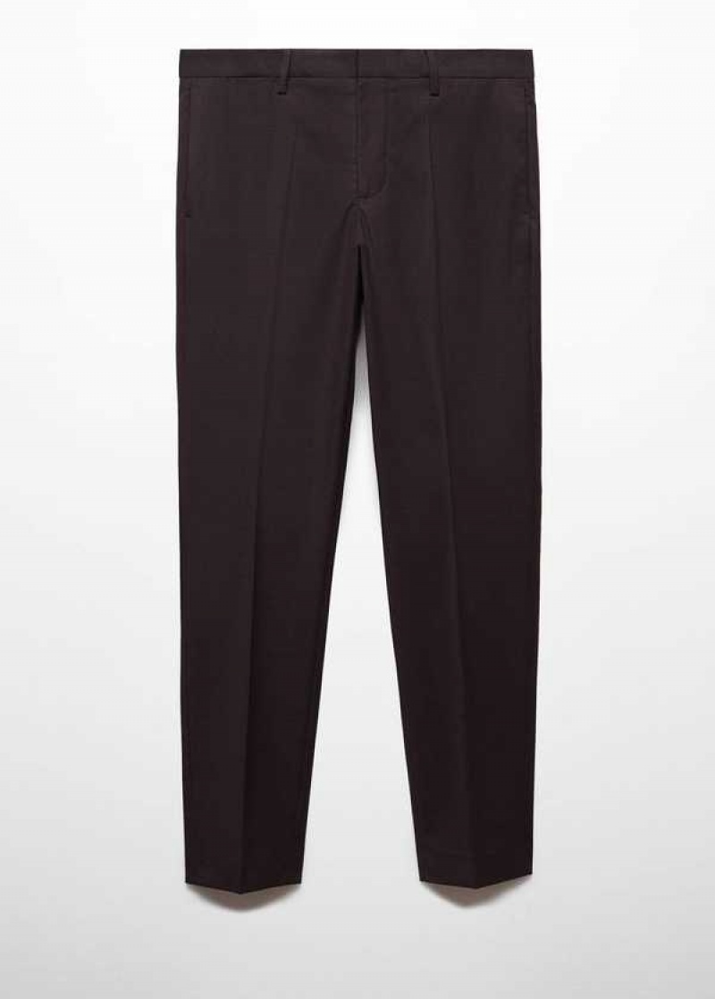 Mango Stretch Fabric Super Slim-fit Suit Pants | MNG-22534