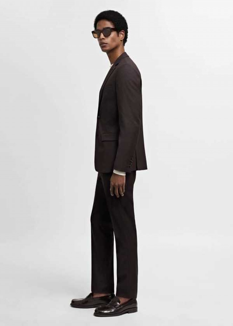 Mango Stretch Fabric Super Slim-fit Suit Pants | MNG-22534