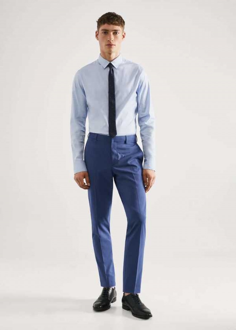 Mango Stretch Fabric Super Slim-fit Suit Pants | MNG-22439