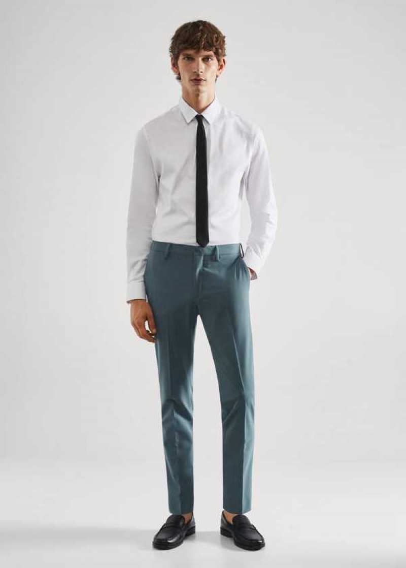 Mango Stretch Fabric Super Slim-fit Suit Pants | MNG-22412