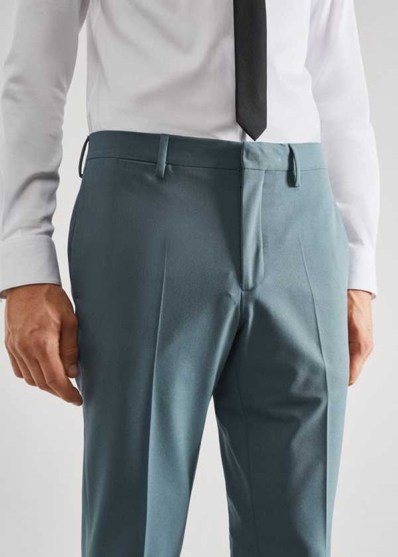 Mango Stretch Fabric Super Slim-fit Suit Pants | MNG-22412