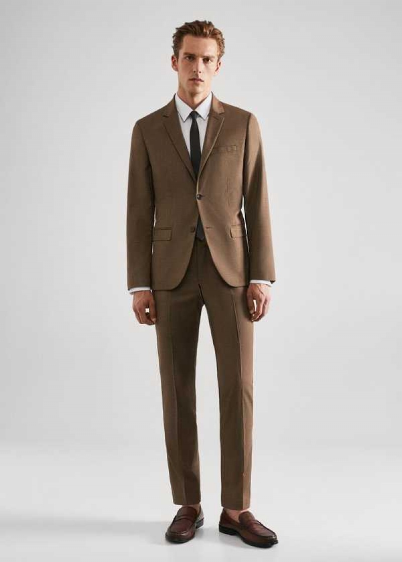 Mango Stretch Fabric Super Slim-fit Suit Pants | MNG-22407