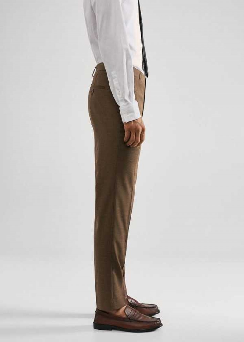 Mango Stretch Fabric Super Slim-fit Suit Pants | MNG-22407