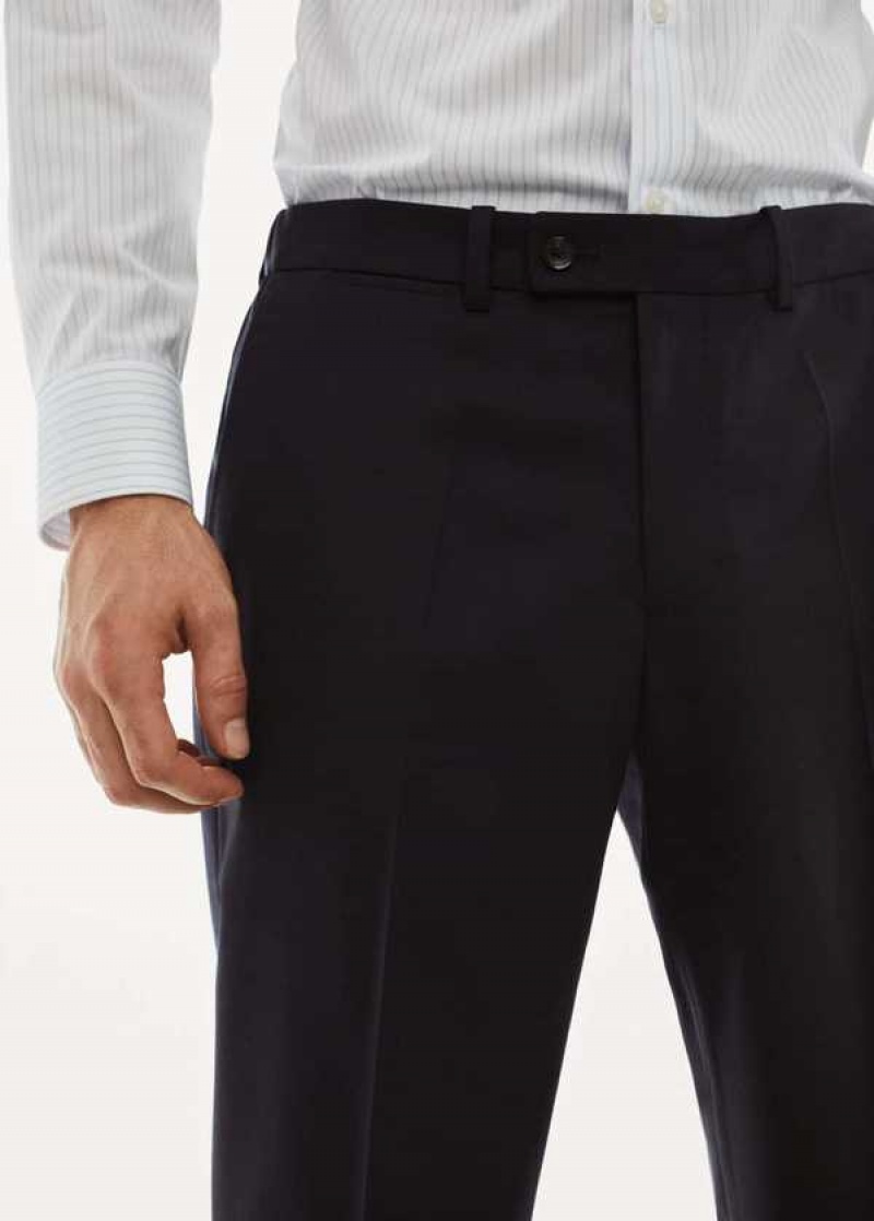 Mango Stretch Virgin Vlna Suit Pants | MNG-22437