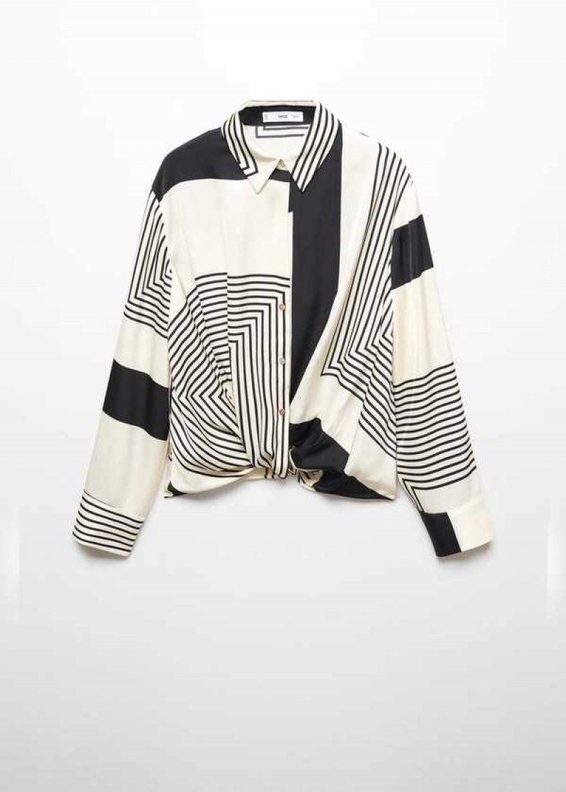 Mango Stripe-print Shirt | MNG-25345