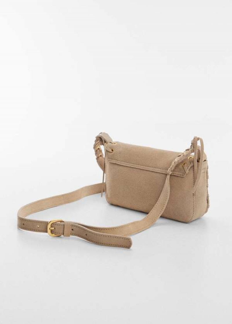 Mango Stud Læder Bag | MNG-23271