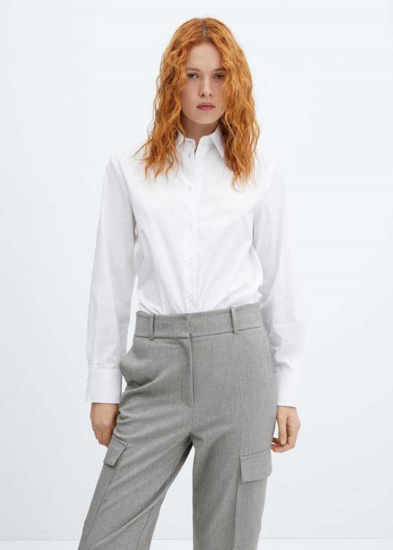 Mango Suit Trousers With Side Pockets | MNG-24402