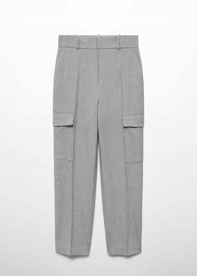 Mango Suit Trousers With Side Pockets | MNG-24402