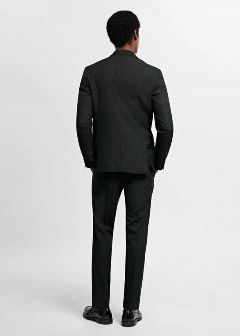 Mango Super Slim-fit Suit Blazer In Stretch Fabric | MNG-21458