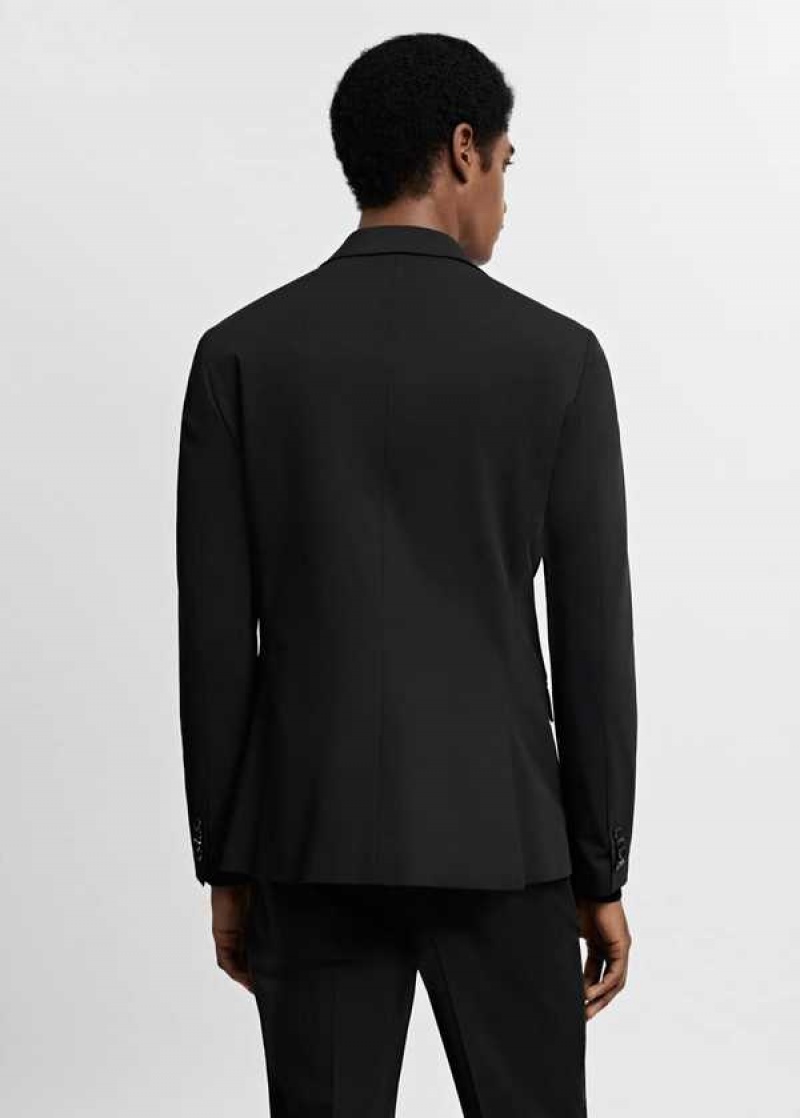 Mango Super Slim-fit Suit Blazer In Stretch Fabric | MNG-21456