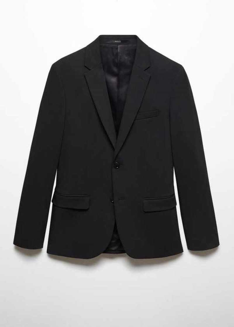 Mango Super Slim-fit Suit Blazer In Stretch Fabric | MNG-21456