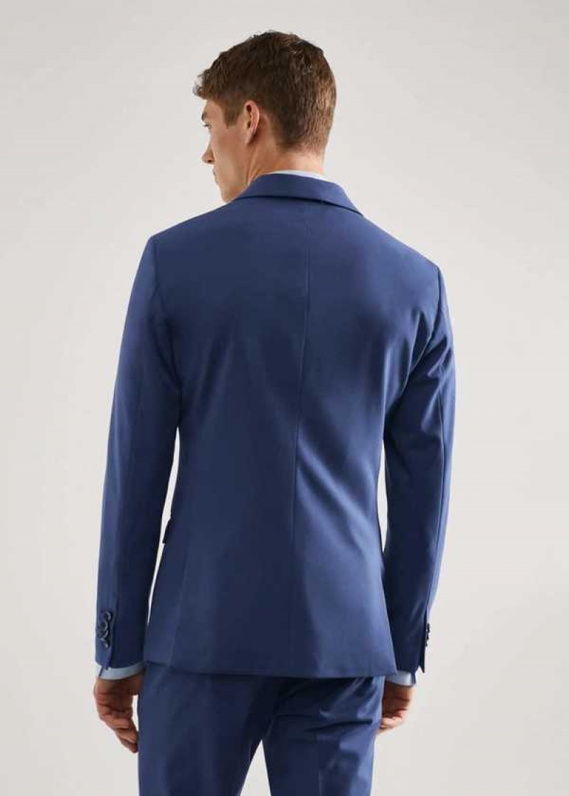 Mango Super Slim-fit Suit Blazer In Stretch Fabric | MNG-21414